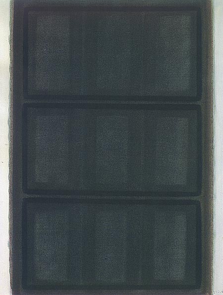 Lothar Quinte - Blaues Feld III - 1963